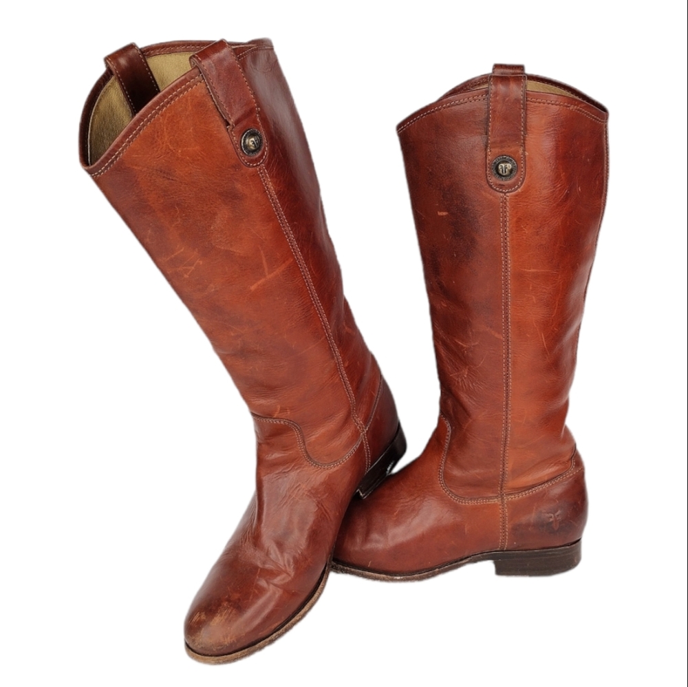 Frye Melisa Riding Leather Over The Knee Boots